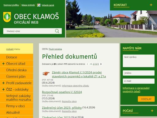 www.klamos.cz
