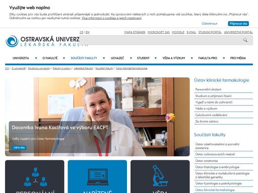 ústav klinické farmakologie lf ou - oficiální internetové stránky ostravské univerzity.