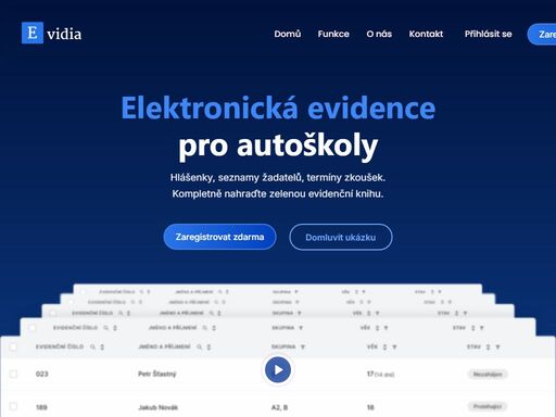 www.evidia.cz