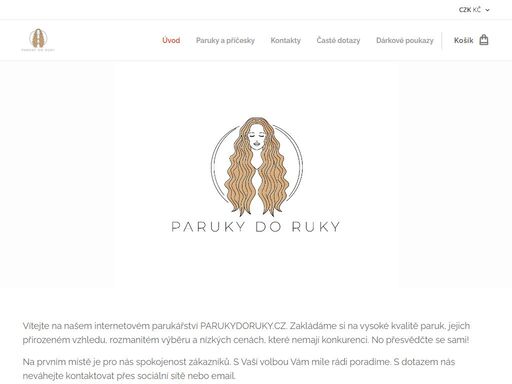 www.parukydoruky.cz