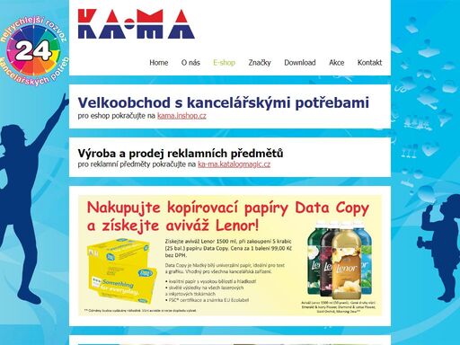 prodej kancelářských potřeb ka-ma.cz