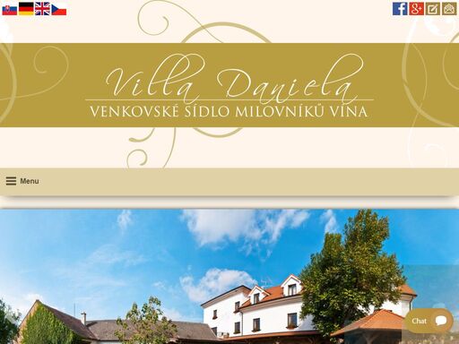 villa daniela valtice - venkovské sídlo milovníků vína vám uspořádá svatby a firemní akce. k dispozici je také vinný sklep a penzion v rodinném stylu.