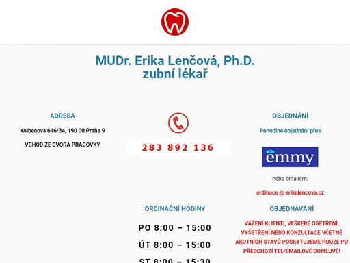 www.erikalencova.cz