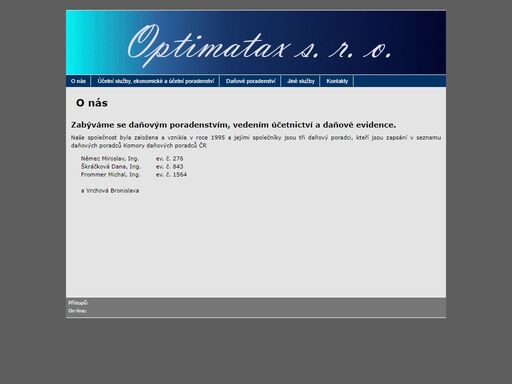 www.optimatax.cz