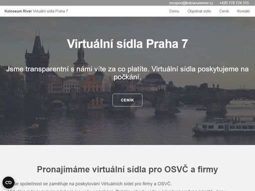 virtuální sídla praha 7 je služba, která vám umožní zaregistrovat vaši firmu nebo osvč na prestižní adrese na praze 7. nabízíme vám kompletní servis, včetně poštovní schránky, přeposílání pošty, telefonního čísla, zasedací místnosti a dalších výhod