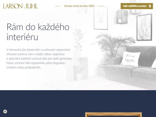 larson-juhl je světovým leaderem ve výrobě, designu a distribuci rámů na míru. se 140 lety zkušeností děláme vaše umění věčné.