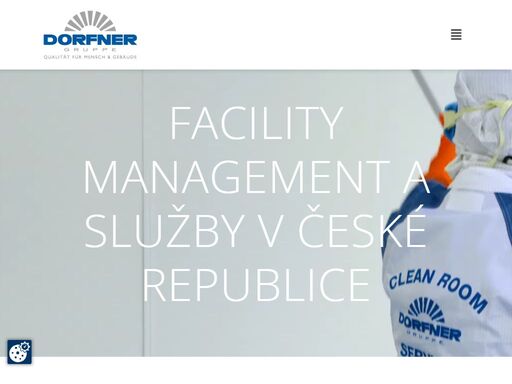 facility management a služby v české republice        

společnost dorfner group 
je silný partner pro   

komplexní služby pod jednou střechou  

řešení na míru vašim potřebám  

špičkový výkon za skvělých podmínek