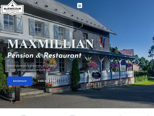 penzion a restaurace maxmillian. krásné ubytování v příjemném prostředí a skvělé jídlo uprostřed lužických hor.