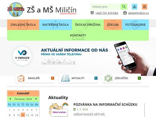 www.skolamilicin.cz