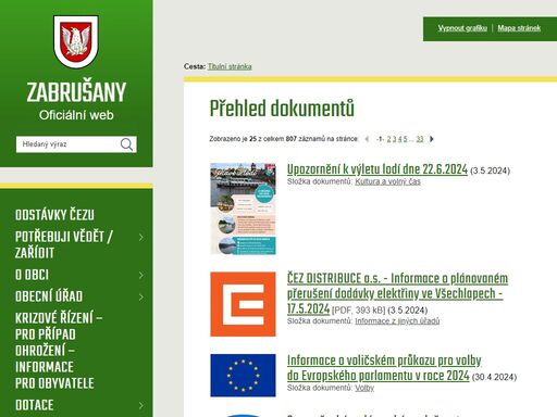 www.zabrusany.cz