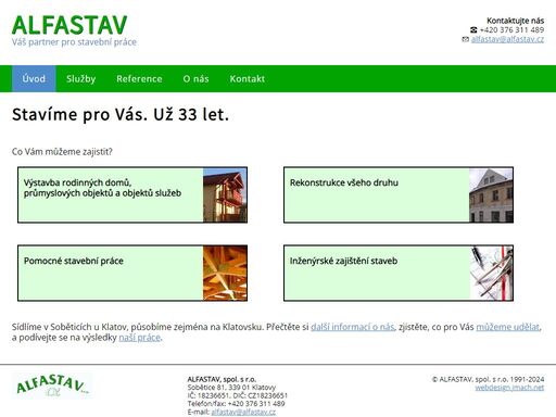 www.alfastav.cz
