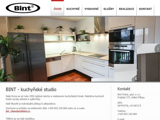 bint - kuchyňské studio / bint praha - kuchyňské studio