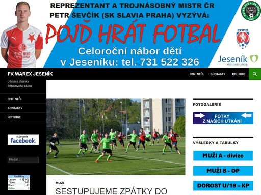 www.fotbaljesenik.cz