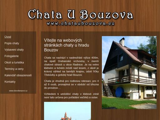 www.chataubouzova.cz