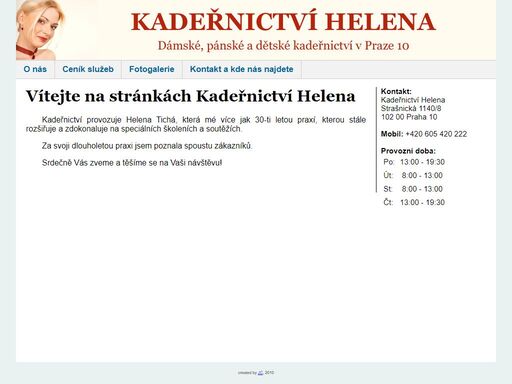 www.kadernictvihelena.cz