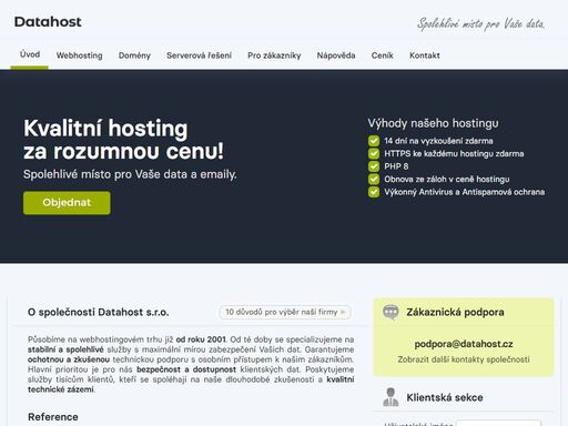www.datahost.cz