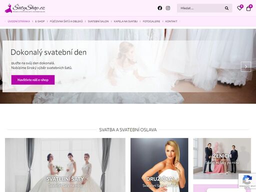 svatební studio, prodejna a půjčovna šatů,on-line obchod.