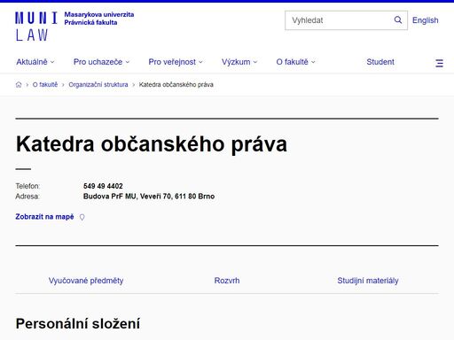 www.law.muni.cz/content/cs/o-fakulte/organizacni-struktura/katedry-a-ustavy/katedra-obcanskeho-prava