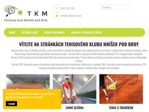 www.tenismnisek.cz