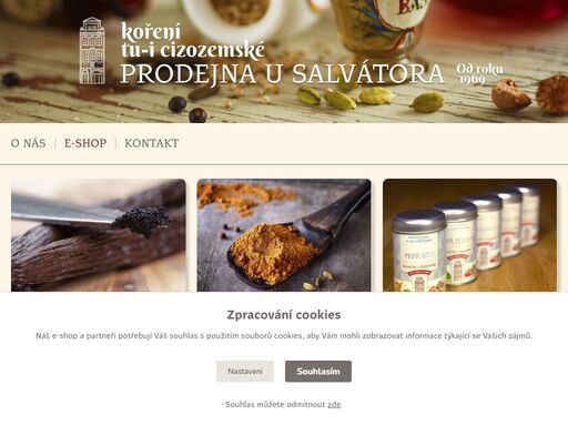 www.prodejnausalvatora.cz
