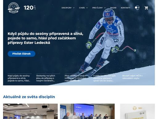oficiální stránky českého svazu lyžařů