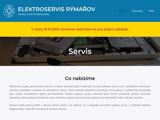 www.elektroservisrymarov.cz