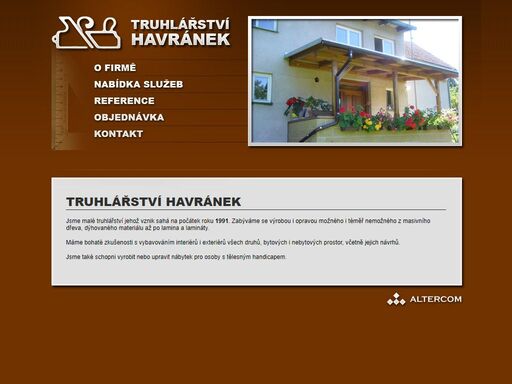www.truhlarstvihavranek.cz