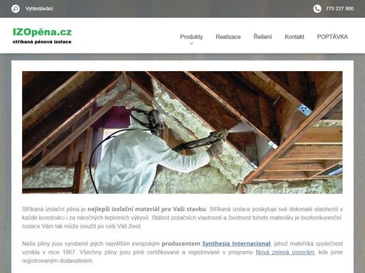 stříkaná pěnová izolace se používá v několika variantách podle potřeby použití. stříkaná izolace je ideální pro izolace střechy, izolaci podkroví nebo  izolaci stropů.