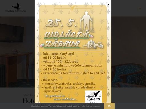 hotel zlatý orel ostravice; +420 736 500 090, info@hotelzlatyorel.cz