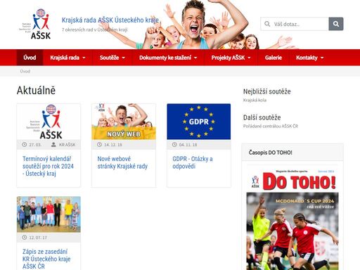 krajská rada ašsk ústeckého kraje - oficiální webové stránky.
