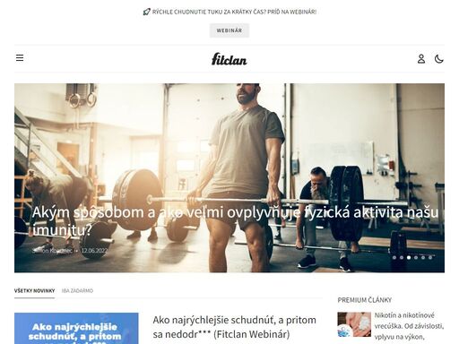 fitclan je fitness web, ktorému môžeš veriť. zabudni na mýty a nauč sa dosahovať ciele s úsmevom na tvári. s nami ťa čakajú faktami i praxou podložené a objektívne podané informácie.