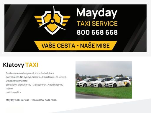 volejte 800 668 668 nebo 770 668 668. taxi pro klatovy a okolí. nonstop servis 24/7. vaše cesta, naše mise.