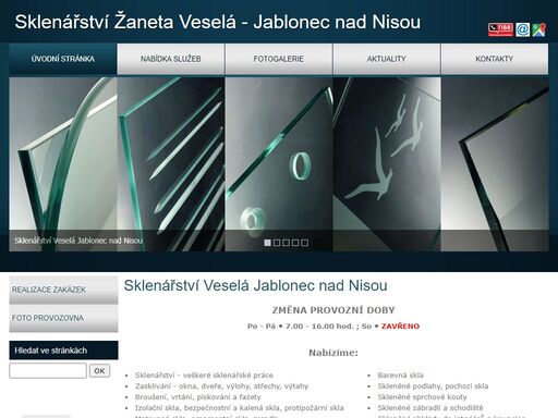 www.sklenarstvivesela.cz