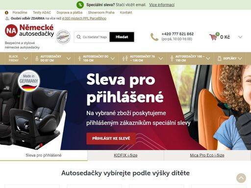 německéautosedačky.cz - bezpečné a stylové německé autosedačky