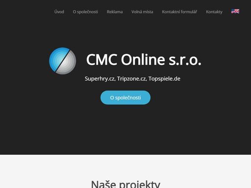 webová prezentace společnosti cmc online s.r.o.
