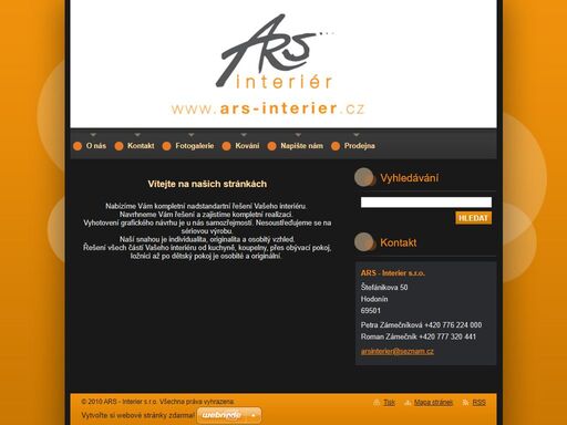 www.ars-interier.cz