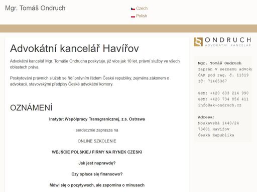 www.ak-ondruch.cz
