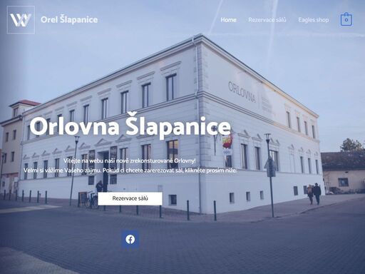 orlovna šlapanice vítejte na webu naší nově zrekonsturované orlovny! velmi si vážíme vašeho zájmu. pokud ci chcete zarerezovat sál, klikněte prosím níže: rezervace sálů facebook rezervace a informace sportovní hala kulturní sál restaurace bowling malá tělocvična orlovna šlapanice tady sídlíme: masarykovo nám. 223/2, 664 51 šlapanice u brna co vše na nové orlovně můžete očekávat?