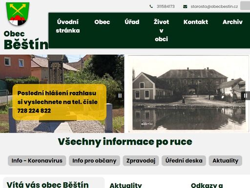 www.obecbestin.cz