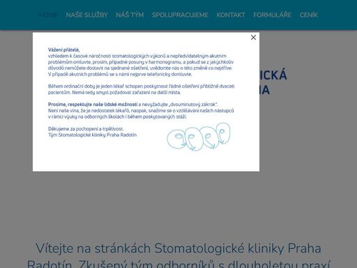 www.stomatologieradotin.cz