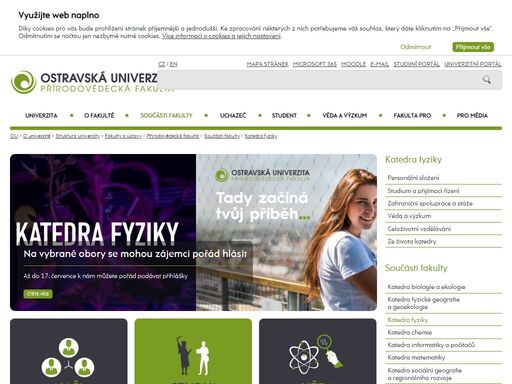 katedra fyziky přf ou - oficiální internetové stránky ostravské univerzity.