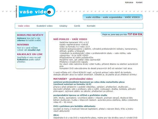 www.vasevideo.cz