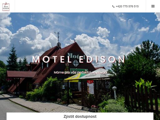 motel edison nabízí ubytování na rozkoši a restauraci. ideálním místem pro cyklistické výlety do babiččina údolí.