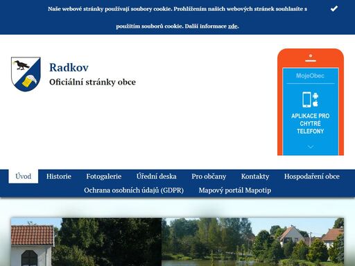 oficiální stránky obce radkov (okres žďár nad sázavou)