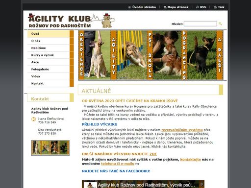 www.agilityklubroznov.cz
