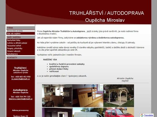 www.truhlarstvi-oupecha.cz