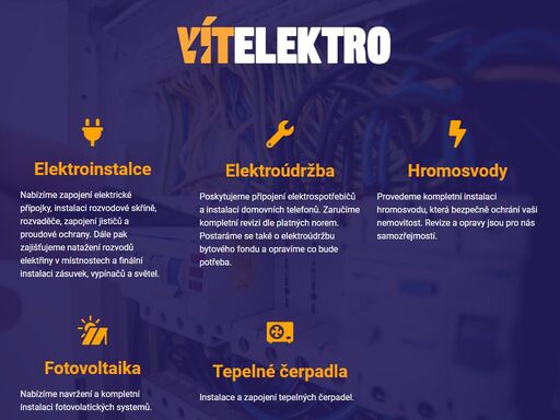 nabízíme zapojení elektrické přípojky, instalaci rozvodové skříně, rozvaděče, zapojení jističů a proudové ochrany. dále pak zajišťujeme natažení rozvodů…