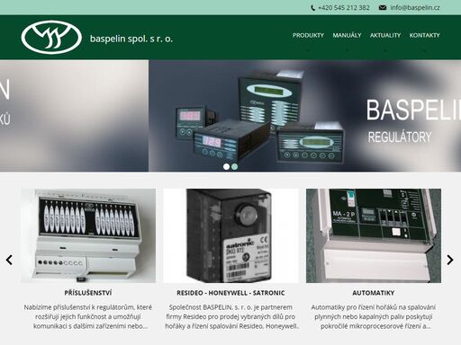 společnost baspelin, s.r.o. přináší špičková řešení v oblasti automatik hořáků, regulátorů a vývoje a výroby elektroniky.