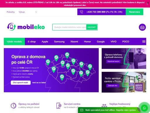 www.mobileko.cz