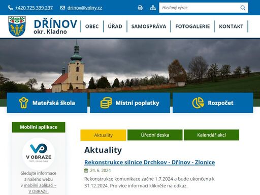 www.obec-drinov.cz